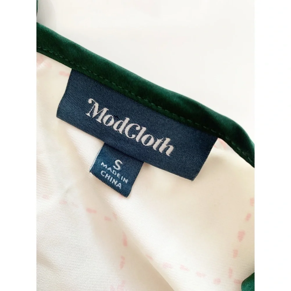 Modcloth Do Right Darling Picnic Sleeveless Top Twee Size Small - Picture 4 of 6